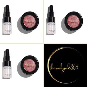 3 Revolution Makeup Flawless Foils Eyeshadow – Rose Gold | New